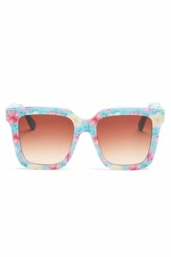 LSF Accessories Novella Floral Sunglasses