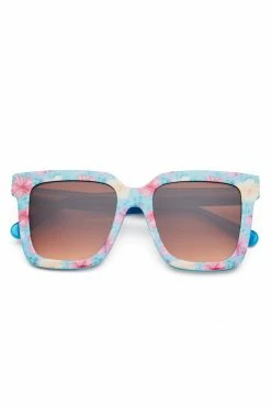 LSF Accessories Novella Floral Sunglasses