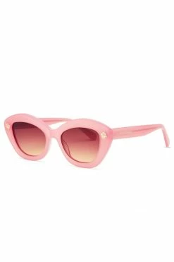 LSF Hessel Cat Eye Sunglasses - PEONY PINK
