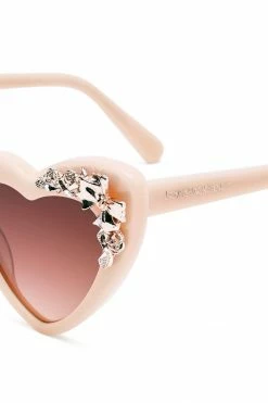 LSF Accessories Amalia Heart Sunglasses