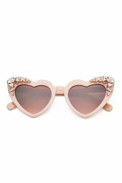 LSF Accessories Amalia Heart Sunglasses