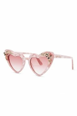 LSF Accessories Amalia Sunglasses - ICY ROSE
