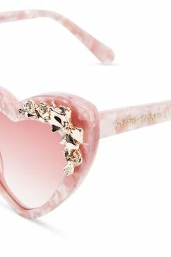 LSF Accessories Amalia Heart Sunglasses