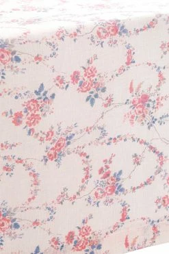 LoveShackFancy Linen Tablecloth Tablescape