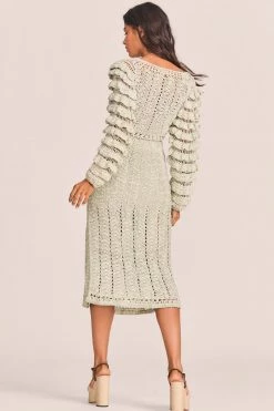 LoveShackFancy Arbor Midi Skirt