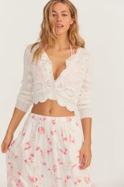 LSF Muriel Crop Cardigan