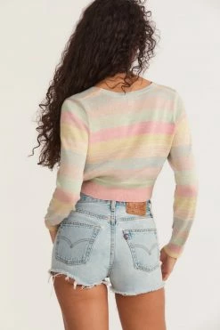 LSF Asteria Crop Cardigan Tops