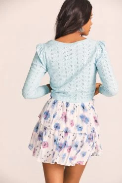 LoveShackFancy Ruffle Mini Skirt