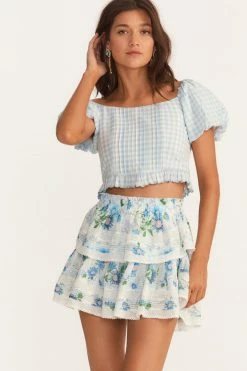 LSF Ruffle Mini Skirt