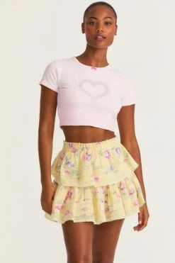 LSF Ruffle Mini Skirt