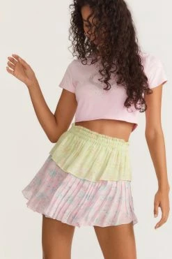 LSF Skirts Ruffle Mini Skirt