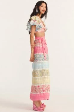 LSF Makia Wrap Maxi Skirt