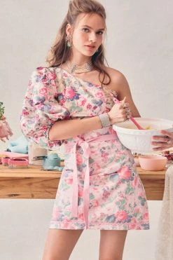 LoveShackFancy X Hedley & Bennett Half Kitchen Apron