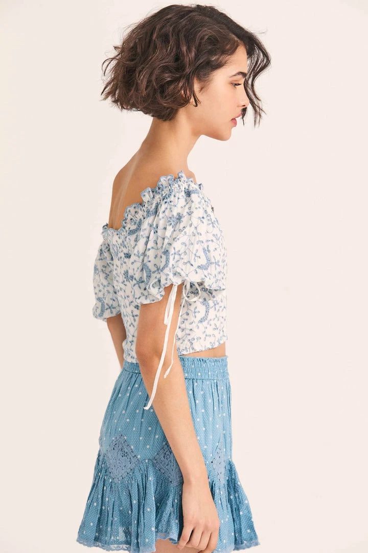 LoveShackFancy Melina Top