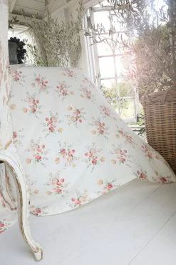 LoveShackFancy Linen Tablecloth Tablescape