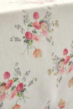 LoveShackFancy Linen Tablecloth Tablescape