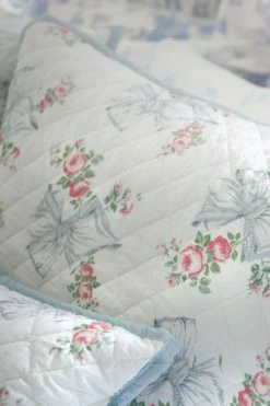 LoveShackFancy Rosa Beaux Quilt & Sham Set