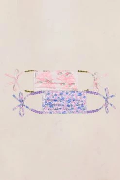 LoveShackFancy LSF X Stoney Clover Face Mask Set Accessories