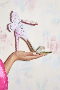 LoveShackFancy X Sophia Webster Chiara Sandal Broderie