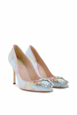 LoveShackFancy X Sophia Webster Margaux Pump Shoes