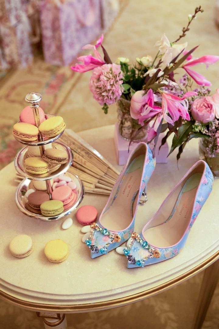 LoveShackFancy X Sophia Webster Margaux Pump Shoes