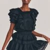 LoveShackFancy Dresses Stella Dress - BLACK