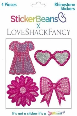 Little Girls LoveShackFancy Sticker 4-Pack